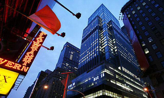  - Der Hauptsitz von Lehman Brothers in New York.