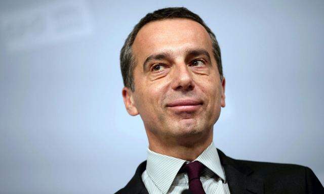 Bundeskanzler Christian Kern (SPÖ)