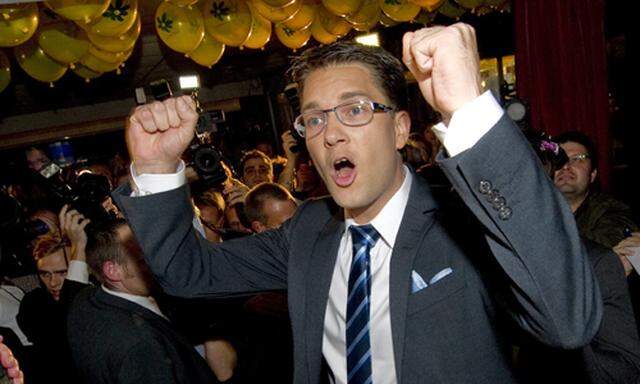 Vorsitzender der Schwedendemokraten, Jimmie Åkesson.