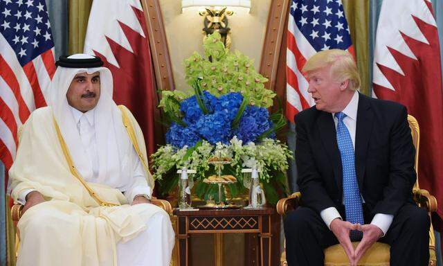 Donald Trump bei seinem Besuch in Saudi-Arabien