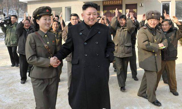 Nordkoreas Diktator Kim Jong Un.