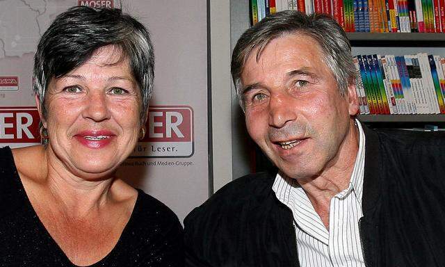 Hans Orsolics mit seiner Frau Roswitha, 2007