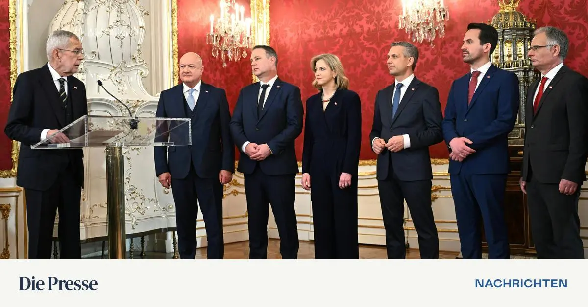 „Die nächsten Jahre sind unser gemeinsames Projekt“: Türkis-Rot-Pink ist ...