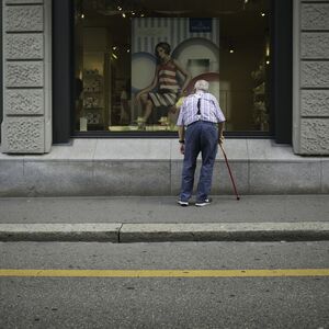 Ab 65 Jahren steigt die Lebenserwartung kaum an. 