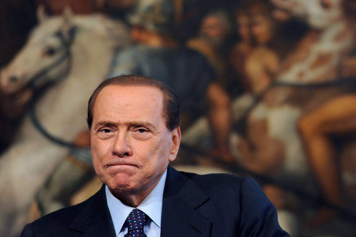... so das Image der US-Diplomaten von Silvio Berlusconi, dem italienischen Premier.