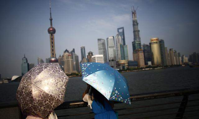 Shanghai-Skyline: Ein Symbol für die Wucht, mit der der chinesische Staatskapitalismus die Welt erobert. 