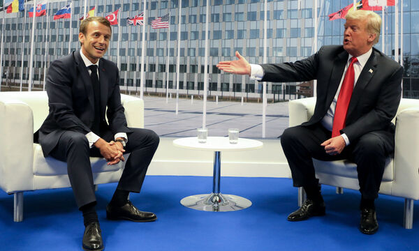 Emmanuel Macron und Donald Trump