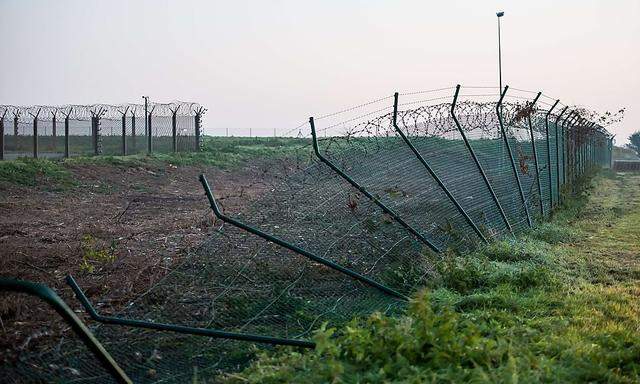 Zäune gegen Flüchtlinge - wie hier in Frankreich