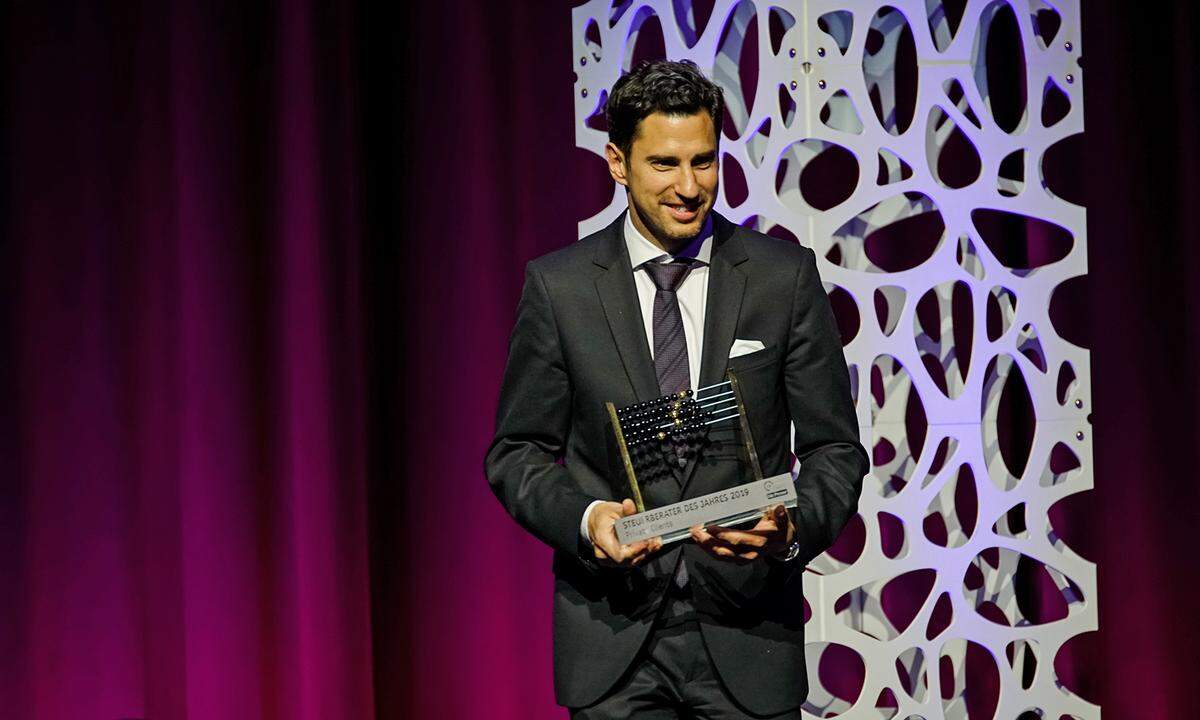 Christian Wilplinger, Deloitte, gewann den „Abakus“ nach 2018 erneut in der Kategorie „Private Clients“.