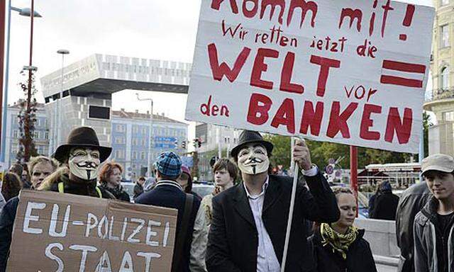 Protest in Wien