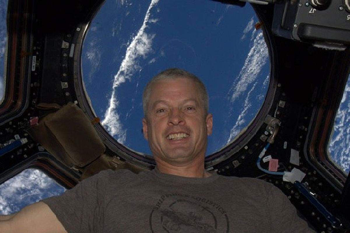 Das erste smarte Selbstporträt aus dem All schickte heuer Steven Ray Swanson von der ISS zur Erde.  