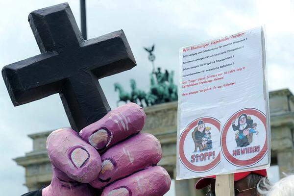 ... für die Missbrauchsfälle in der katholischen Kirche ...