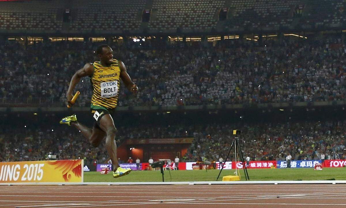 Oder die fliegende Leichtathletik-Legende Usain Bolt.