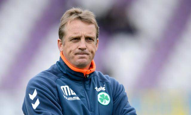 Mike Büskens ist der neue starke Mann in Hütteldorf, der 48-Jährige folgt Zoran Barišić als Trainer nach.