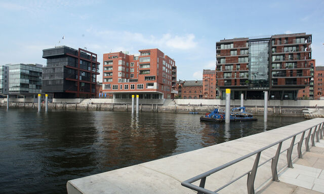 HafenCity in Hamburg.
