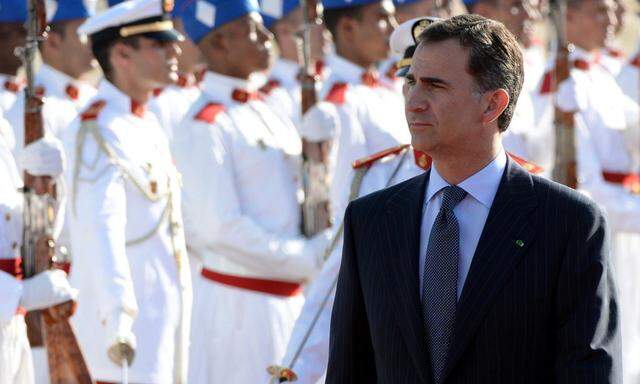 Spanischer König begann offiziellen Besuch in Marokko 