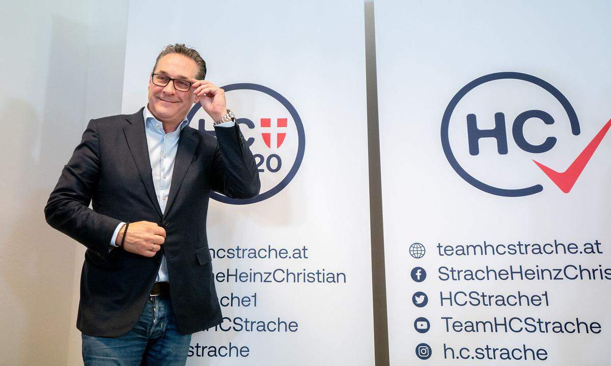 "Ich werde unterschätzt." Heinz-Christian Strache arbeitet an der Selbstmotivation.