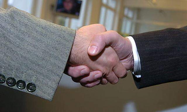 handshake, Handschlag, Vertragsabschluss Photo: Michaela Bruckberger