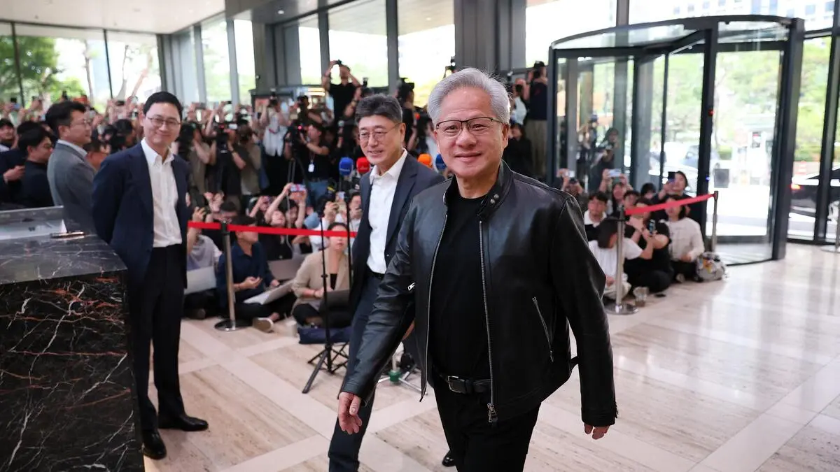 Nvidia-schmiedet-KI-Allianzen-mit-SK-Hynix-Naver-und-Doosan