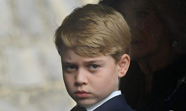 Prinz George, künftiger "Paige of Honour". 