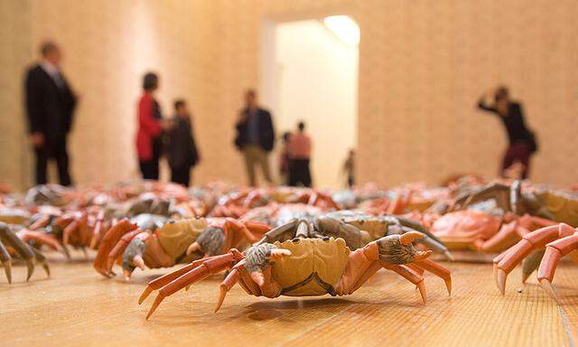 Weltweit gr��te Ausstellung von Ai Weiwei