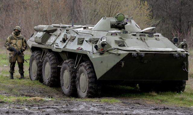 Ukrainischer Panzer