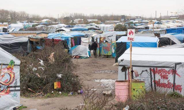 Das Flüchtlingslager in Calais soll geräumt werden