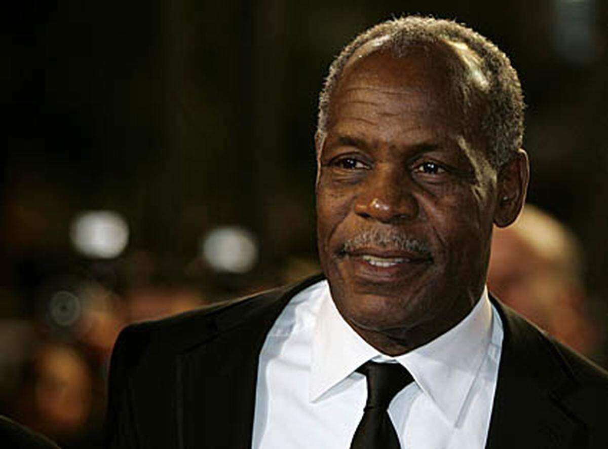 Danny Glover kam zu einer Aids-Gala.