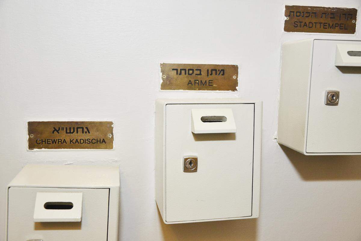 Nicht nur die Synagoge stand allen Besuchern offen, auch die Räumlichkeiten der Israelitischen Kultusgemeinde (IKG).