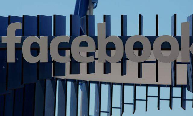 The logo of Facebook is seen at the Cannes Lions Festival in Cannes