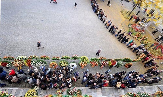Die Kärntner nehmen Abschied von Jörg Haider. 