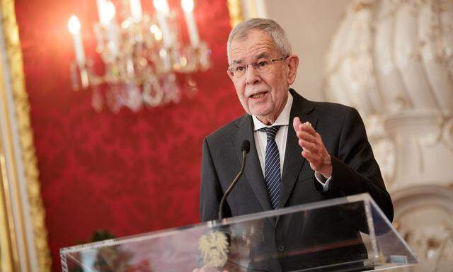 Bundespräsident Alexander Van der Bellen