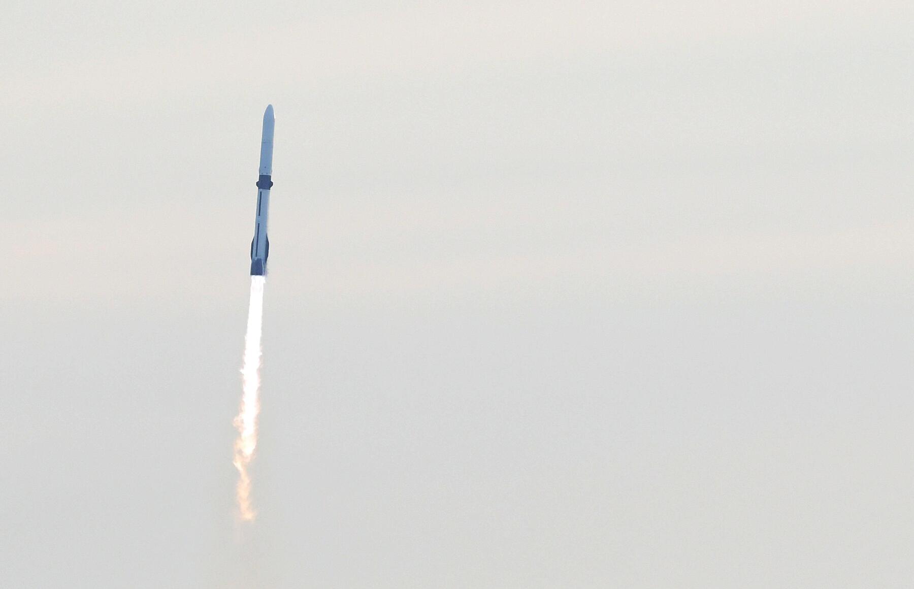 Blue-Origin-Rakete explodiert bei Test auf der Startrampe