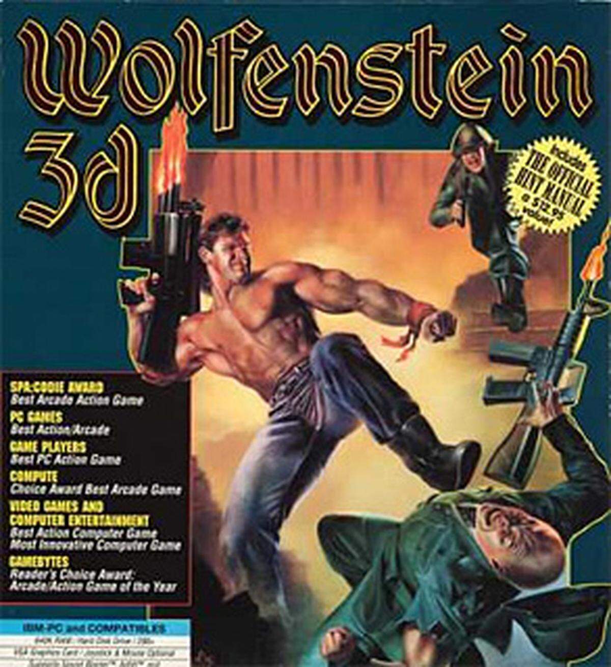 In Deutschland reagiert man - wenig überraschend - besonders sensibel auf Inhalte, die auf den Nationalsozialismus Bezug nehmen. Das bekannteste verbotene Game ist sicherlich das Ego-Shooter-Urgestein Wolfenstein 3D, das in den 90er-Jahren weltweit Verkaufserfolge feierte. In dem Spiel muss sich ein amerikanischer Soldat aus einer Nazi-Gefangenschaft befreien. Einer der Endgegner tritt als Hitler auf und als Titelmelodie ertönte das Horst-Wessel-Lied. 1994 wurde Wolfenstein 3D in Deutschland bundesweit beschlagnahmt und verboten.