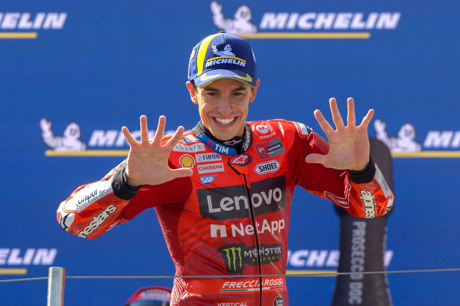 MotoGP: Seriensieger Marc Marquez gewinnt auch in Ungarn