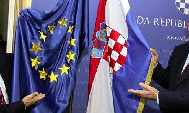 EUBeitrittsverhandlungen Kroatiens Abschluss