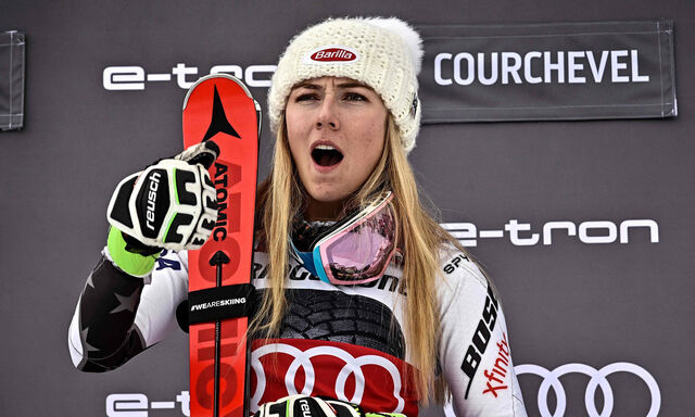 Bei der Zieldurchfahrt dachte Shiffrin zunächst, dass sie den Jubiläumssieg verpasst hatte.