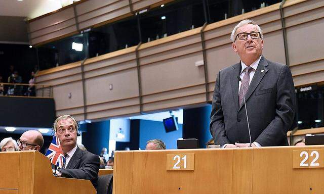 Jean Claude-Juncker im Europaparlament.