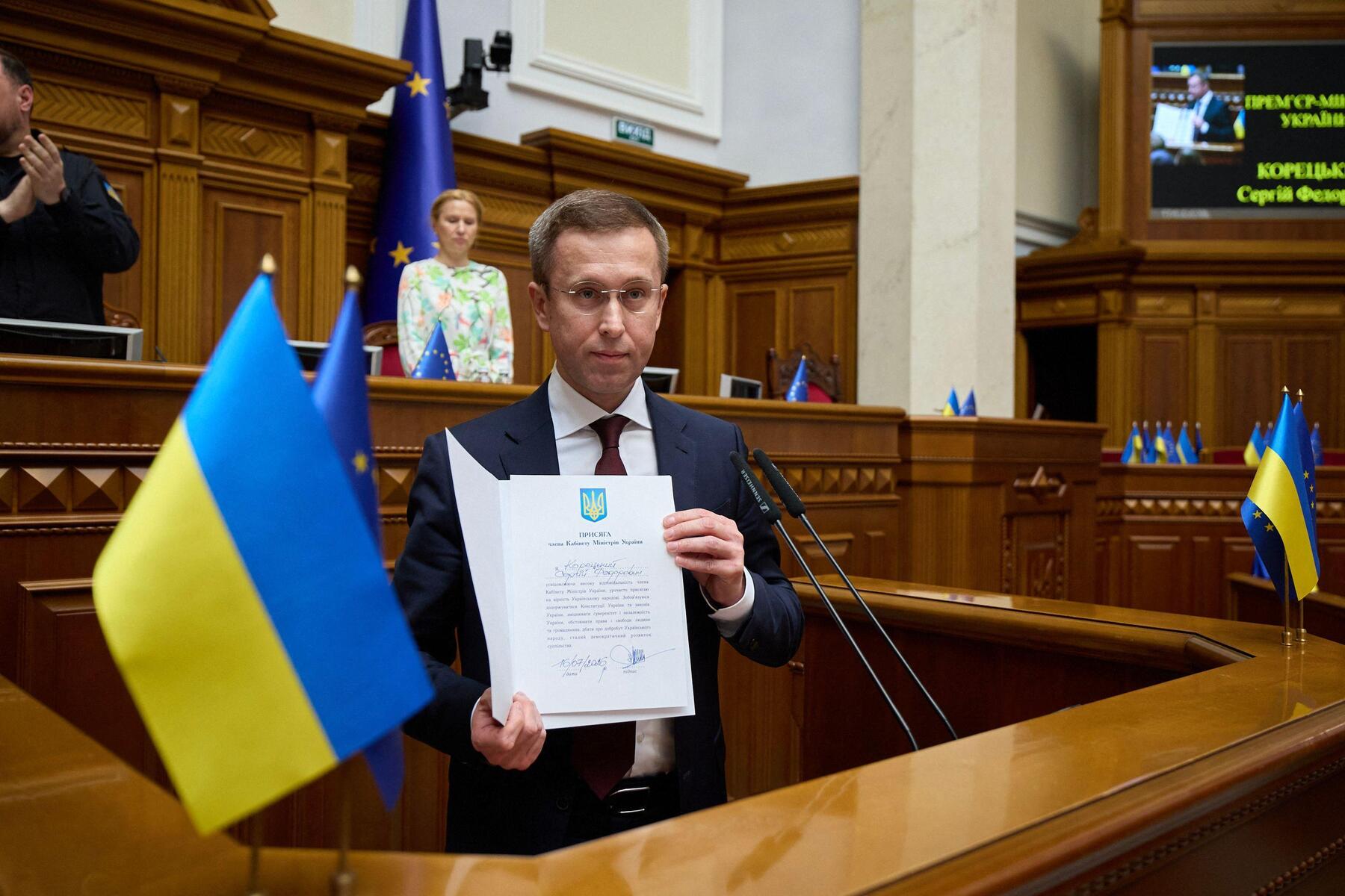 Ukrainian parliament confirms new government