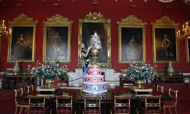 Im Inneren des Palasts: Über 775 Räume verfügt der Buckingham Palace. Nur einige sind in den Sommermonaten für Besucher geöffnet. 