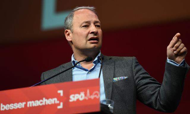 SPÖ-Klubobmann Andreas Schieder