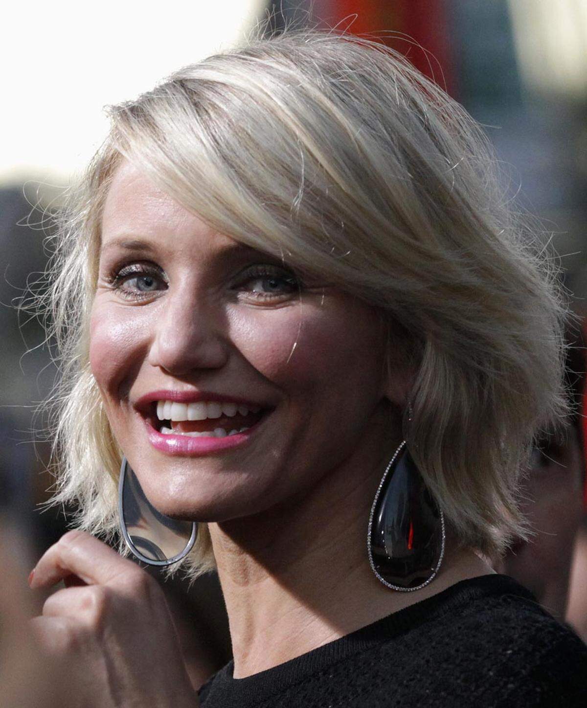 Immer wieder macht auch Cameron Diaz mit ausdrucksloser Mimik Negativ-Schlagzeilen.