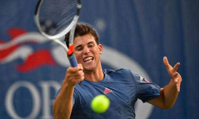 Dominic Thiem steht in Runde zwei der US Open.