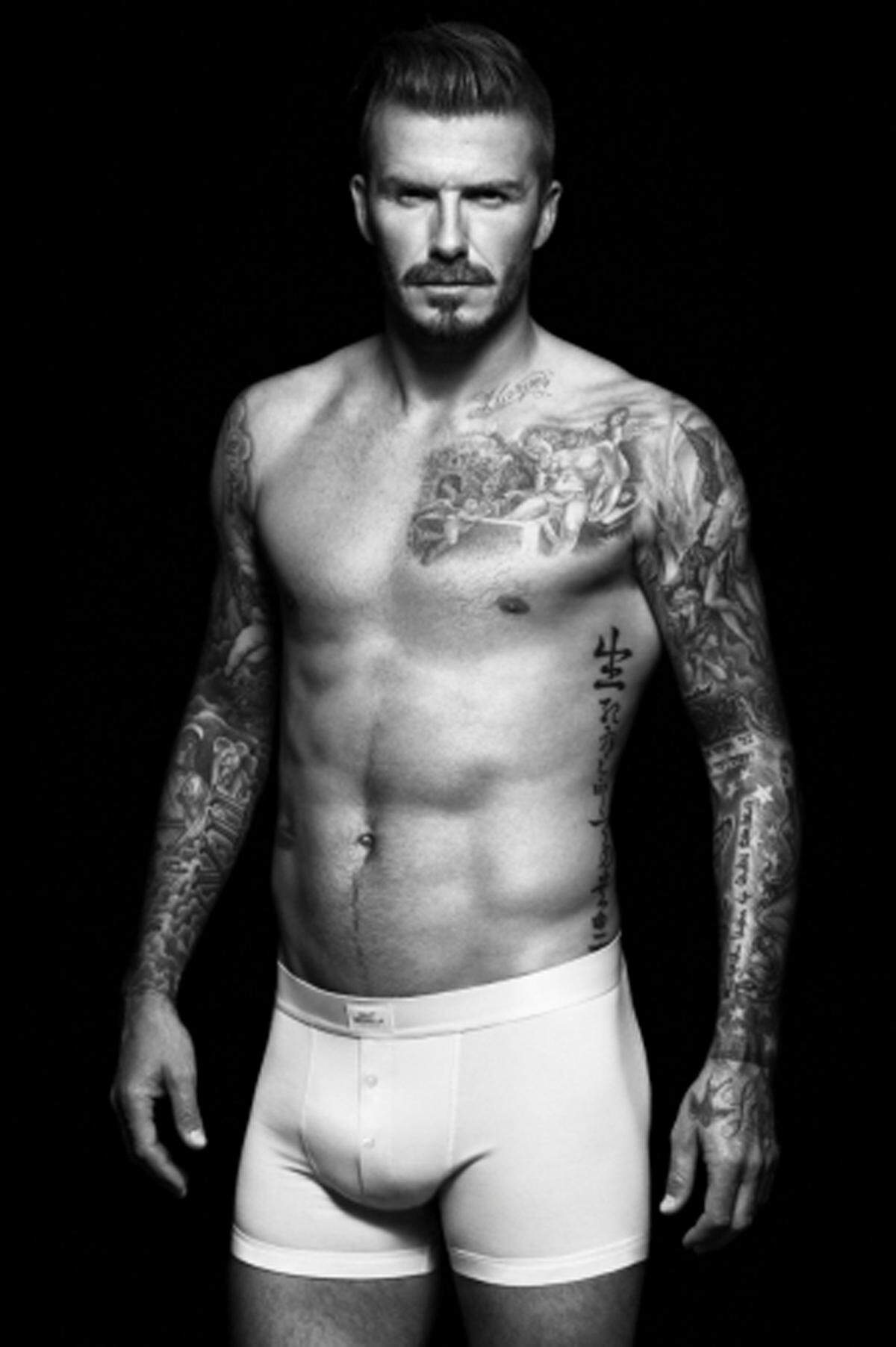 David Beckham lässt seit einiger Zeit die Hosen für den schwedischen Textilriesen H&amp;M fallen.