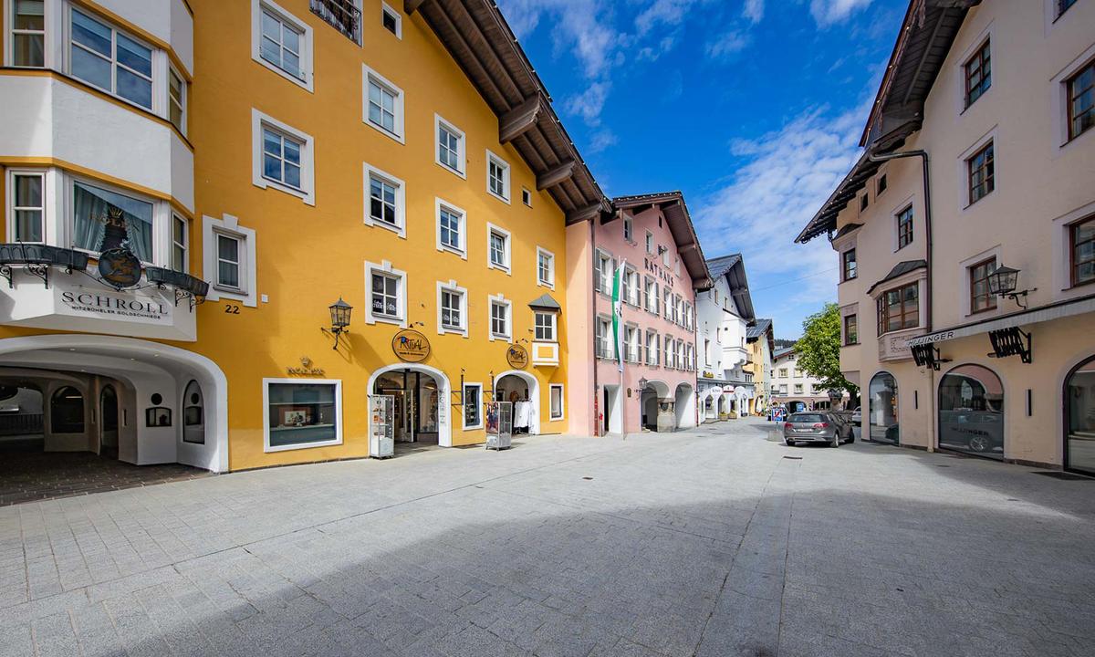 Wohnung im ersten Stock in der Hinterstadt 22 in Kitzbühel.