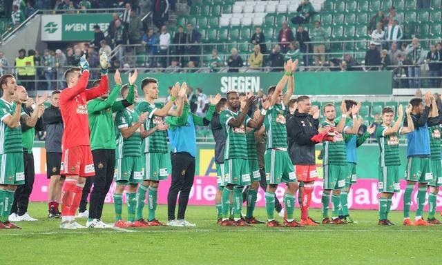 SOCCER - BL, Rapid vs St.Poelten