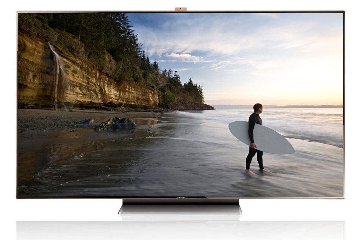 75 Zoll für einen LED-Fernseher ist jede Menge Platz. Samsung hat für die IFA sein Modell ES9000 mit SmartTV-Funktionen im Gepäck. Ob der Hersteller noch weitere Modelle vorstellen wird, ist unbekannt.