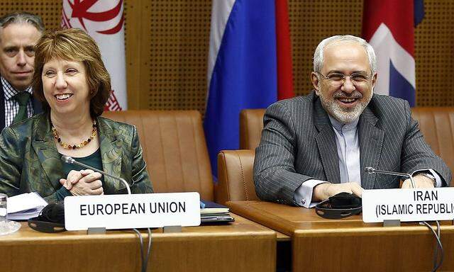 Die Chemie stimmt: Ashton und Irans Außenminister Zarif
