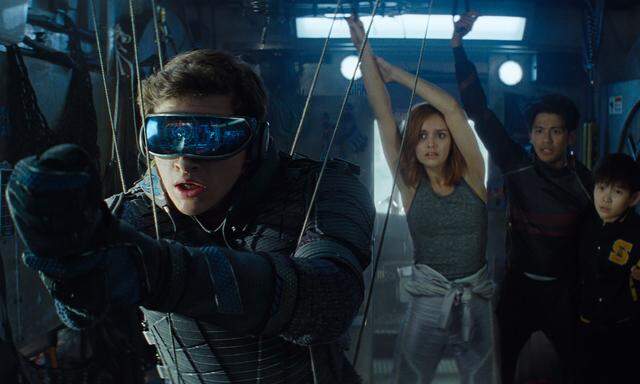 Im Jahr 2045 regiert die Virtual-Reality-Brille: Tye Sheridan in „Ready Player One“.