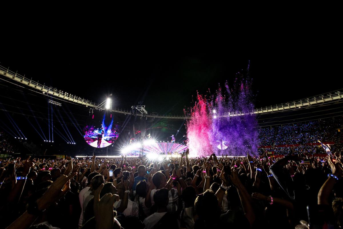 Coldplay in Vienna: Like sports rubber for the masses